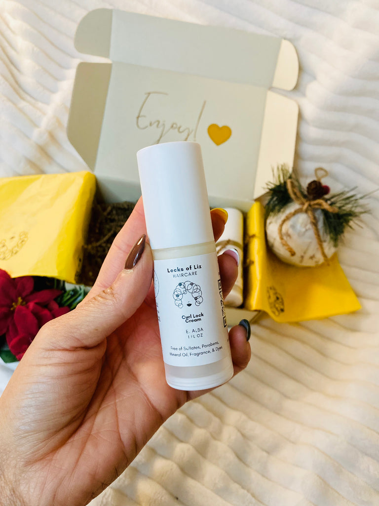 Curl Lock Cream & Length Oil Travel Pair